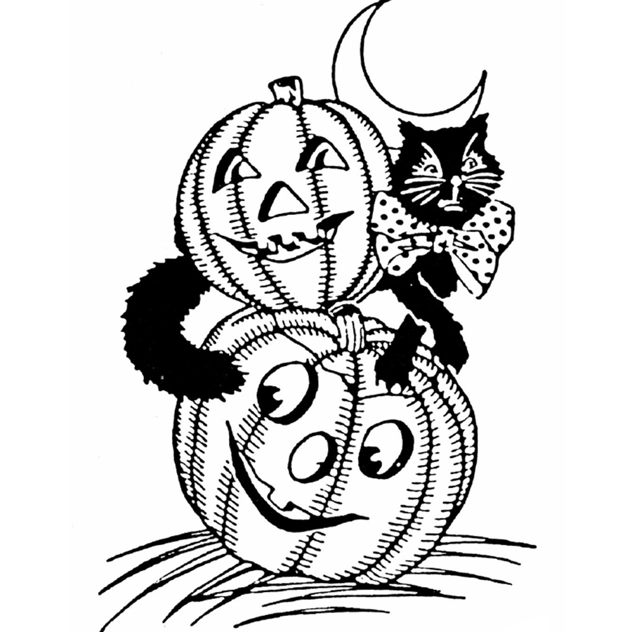 10 Halloween coloring pages for kids and adults - Hallmark Canada