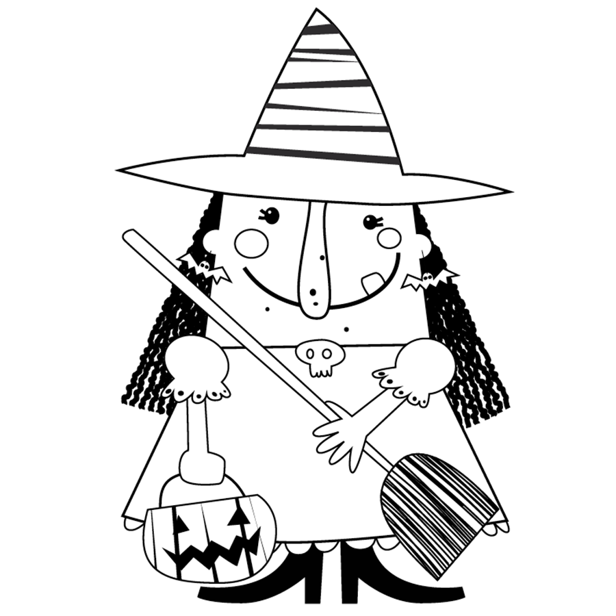 10 Halloween coloring pages for kids and adults - Hallmark Canada