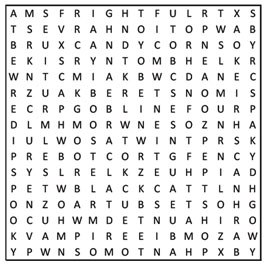 Halloween Word Search 265