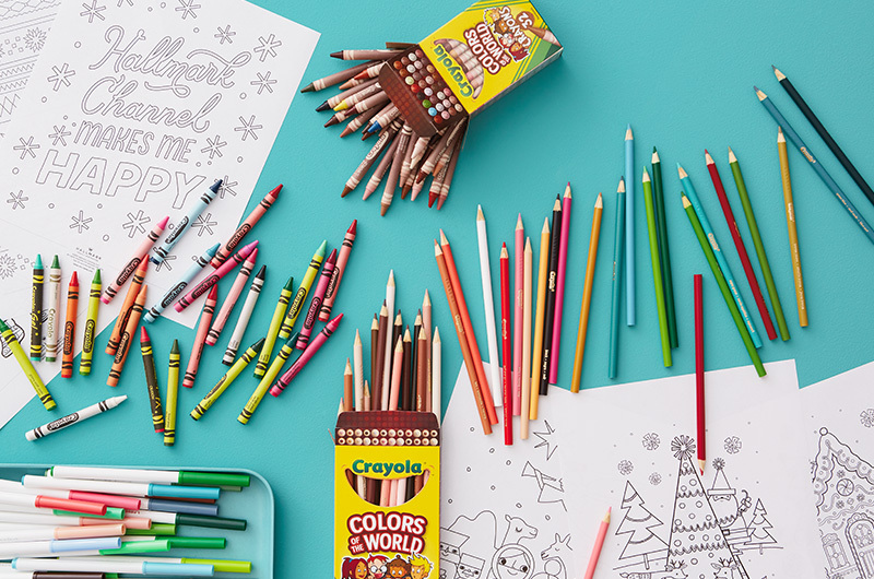 Christmas coloring pages 4