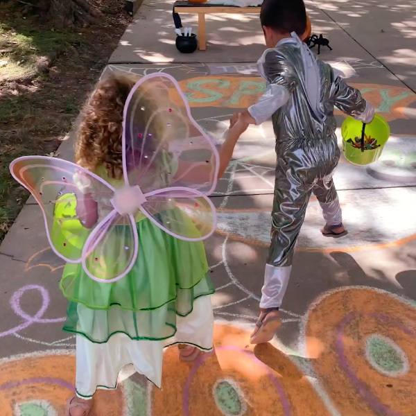 Create a Halloween Sidewalk Obstacle Course Hallmark Canada