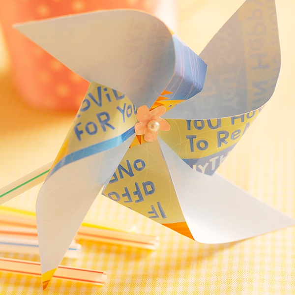 EASTER CRAFTS 0002 PIN WHEEL