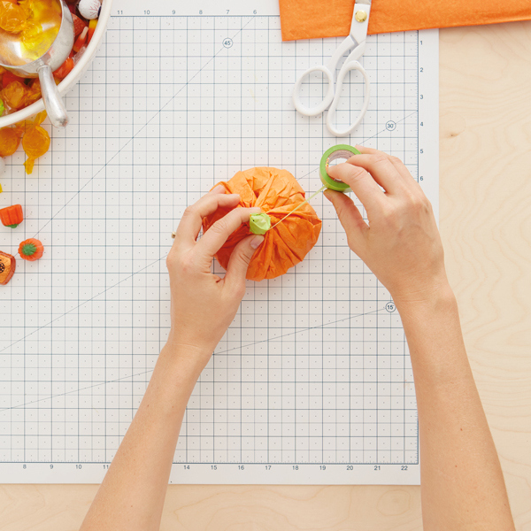 Halloween pumpkin treat bag 12