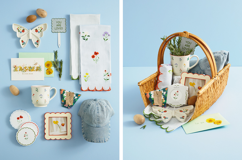 18491 Easter Basket Floral