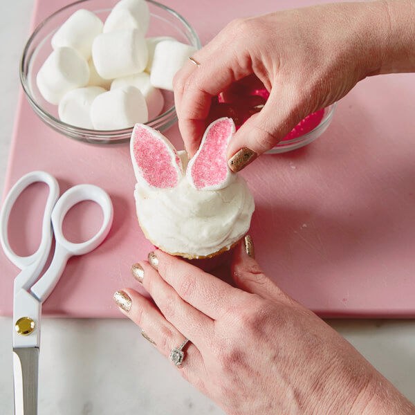 Bunny Cupcakes 5 Attach ears