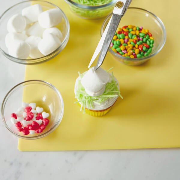 Chick Cupcakes 6 Place the marshmellow