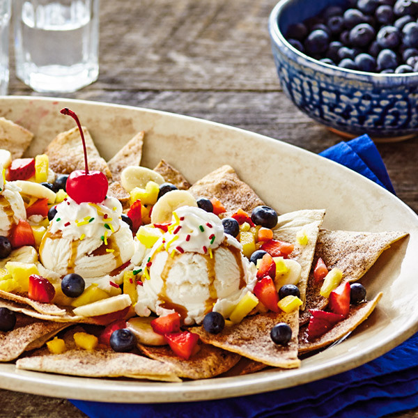 Dessert Nachos 600
