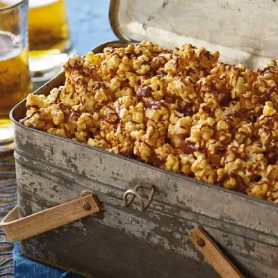 Spicy chocolate popcorn 600