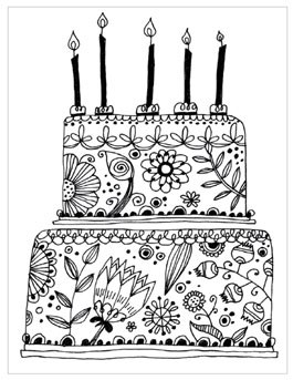 Summer Coloring Papers Adult5 Printables 265