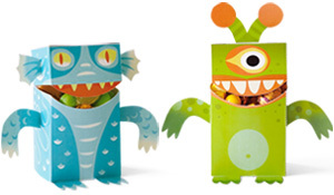 Monster treat boxes