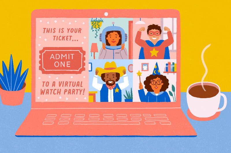 Virtual watch party 1