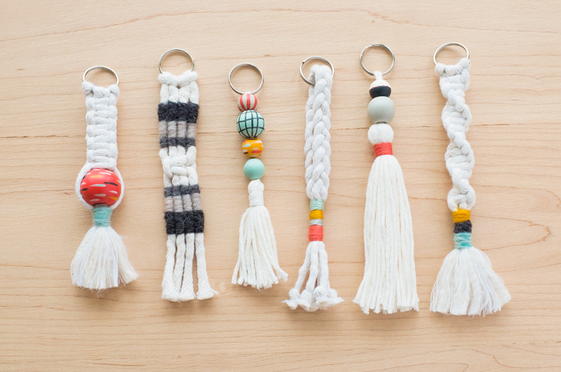 Diy on sale tassel keychain