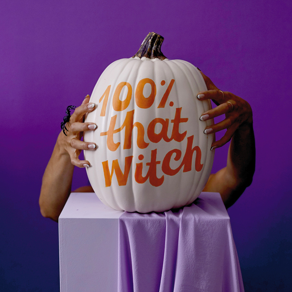 Hallmark Pumpkins lettering