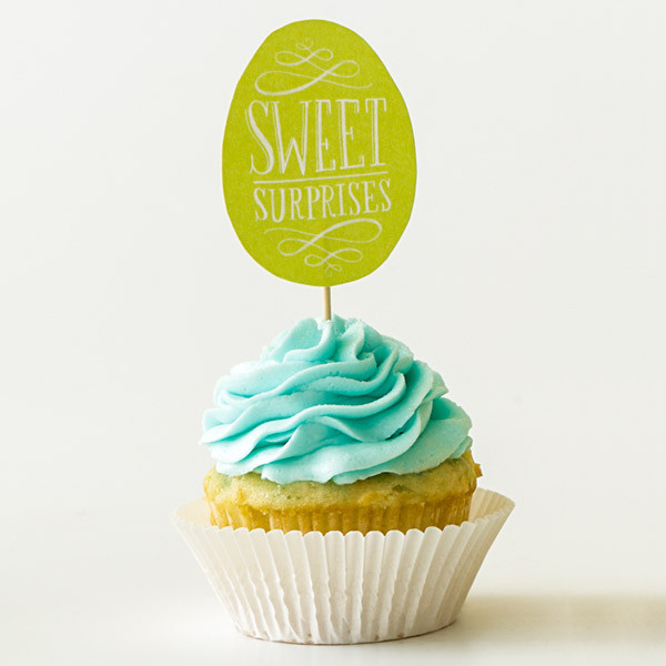 Easter Craft Ideas Cupcake Picks 600