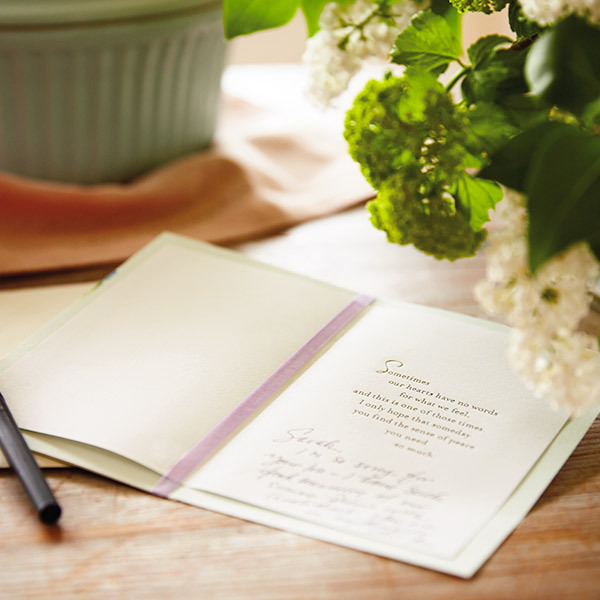 What to Write in a Sympathy Card