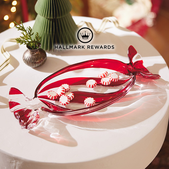 RWD Peppermint Candy Dish