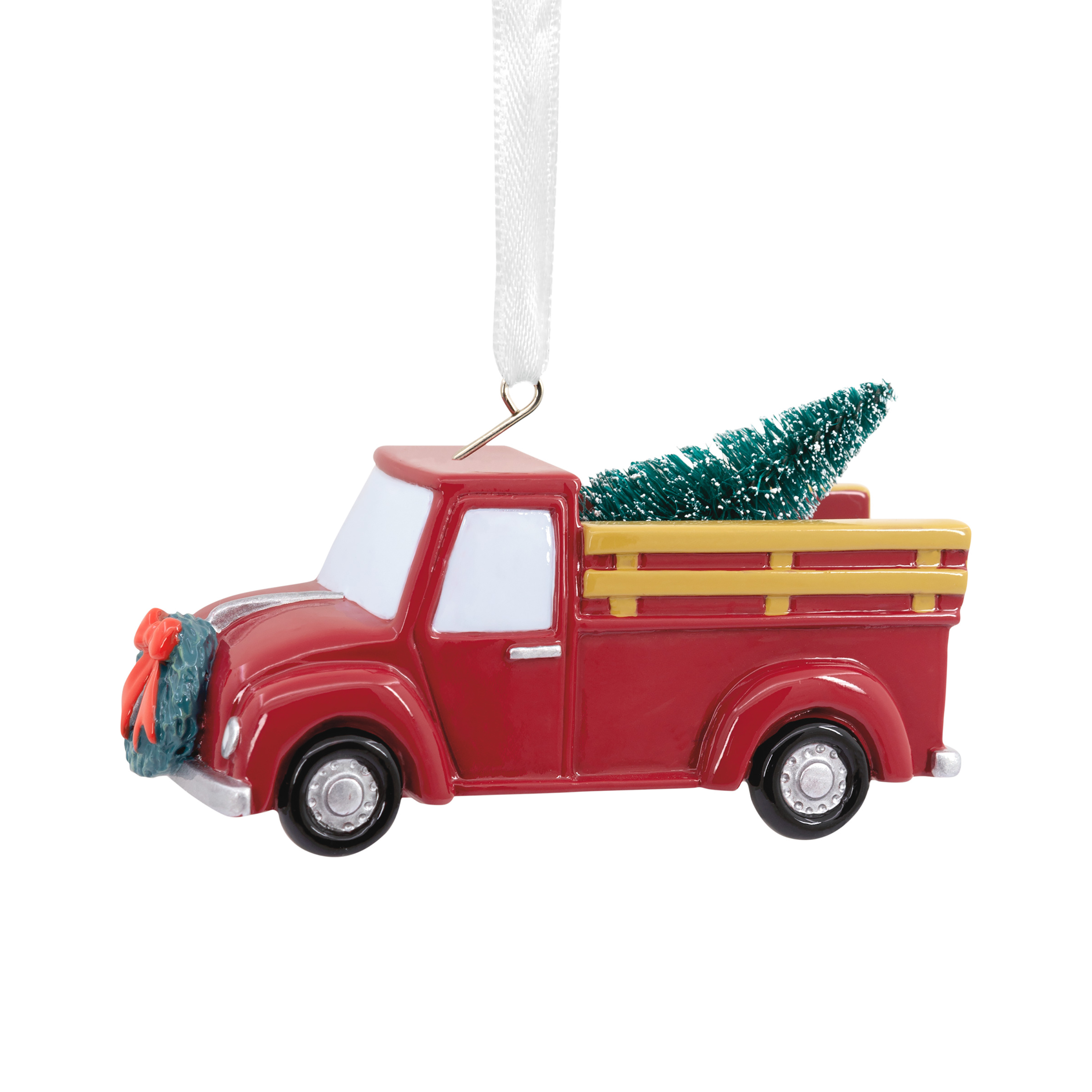 Red Truck with Tree 763795685479
